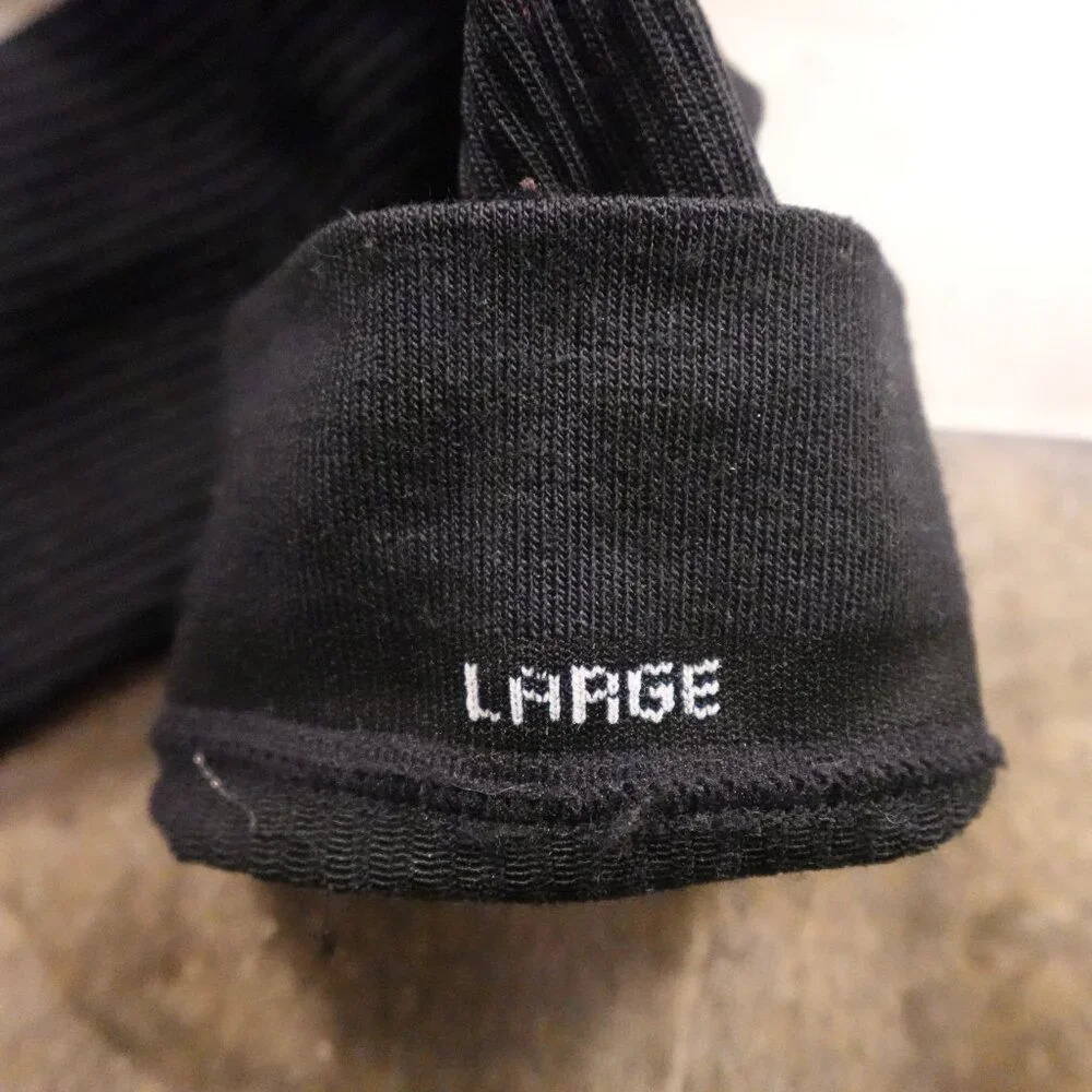 Smartwool Black Knee-High Socks Size Large Merino‎ Wool